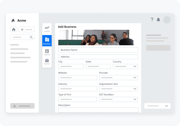 Company profile listing platform