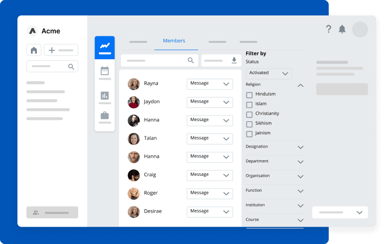members data management platform